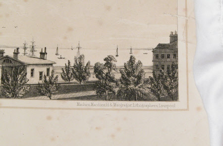 View of Liverpool from Birkenhead 1848.