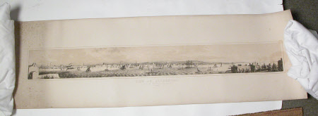 View of Liverpool from Birkenhead 1848.