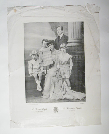 La Famille Royal de Belgique: King Albert I, King of the Belgians (1875-1934), Queen Elizabeth, ...