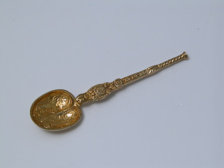 Coronation salt spoon