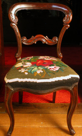 Balloon back chair