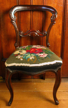 Balloon back chair