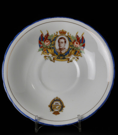 Plate to commemorate the coronation of King Edward VIII, later Duke of Windsor (1894-1972) 