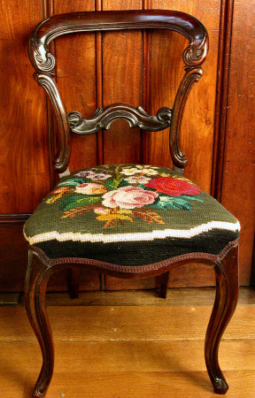 Balloon back chair