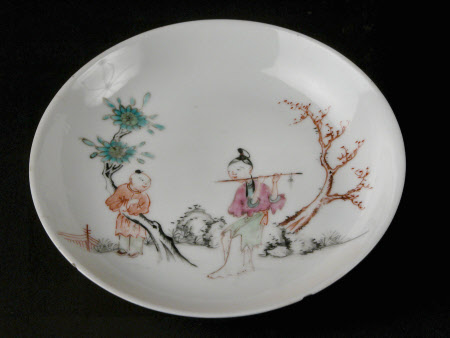 Tea bowl saucer