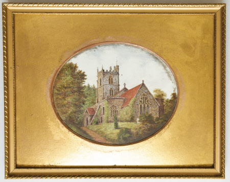 Enamel painting