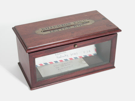 Wooden post box