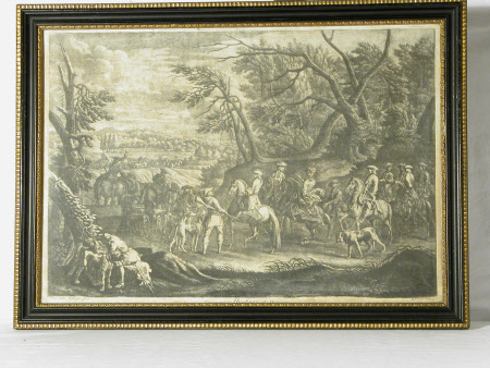 Hunting Scene (after Johannes Elias Ridinger) 