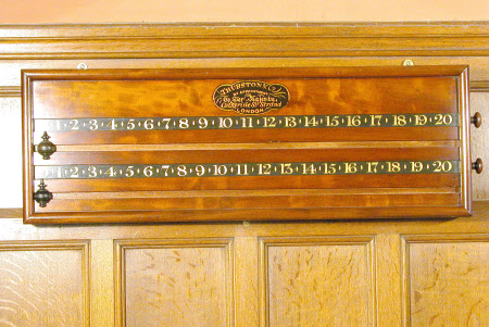 Billiard scorer