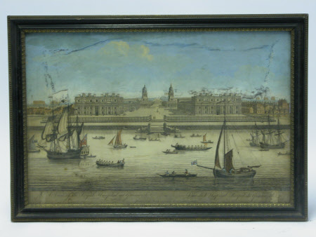 A view of the Royal Hospital at Greenwich, London