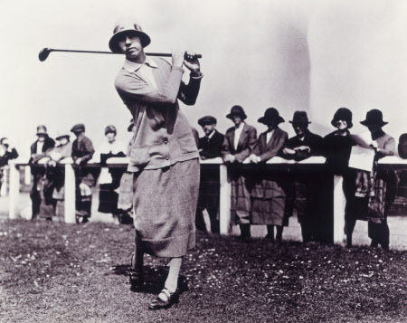 Joyce Newton Wethered, Lady Heathcoat Amory (1901 - 1997) at Troon in ...