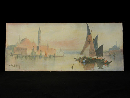 Dhow on river, Istanbul