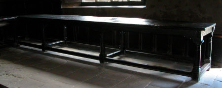 'refectory' table