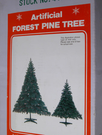 Artificial christmas tree