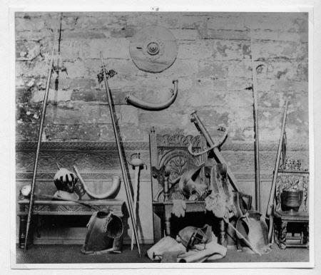Cotehele. Copy of a nineteenth century image reproduced in a guidebook. From an original photograph in the collections of Plymouth City Council.