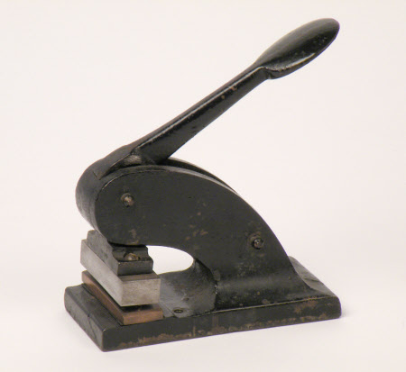 Embossing press