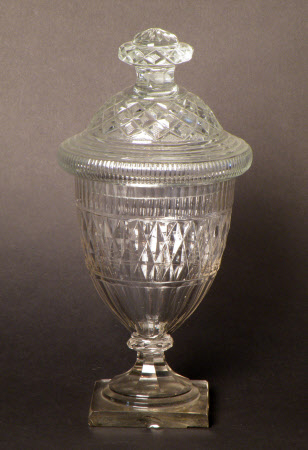 Covered vase