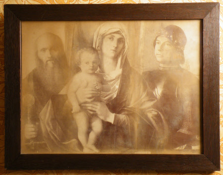 Madonna and Child with St Paul and St George