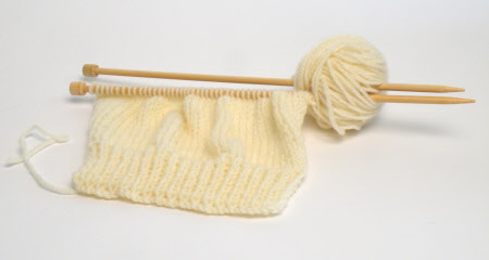 Knitting needle