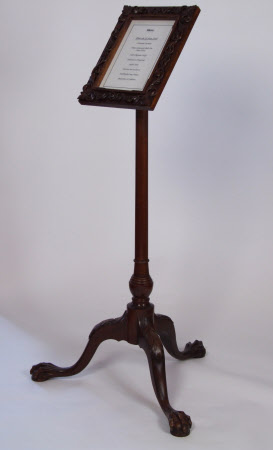 Menu stand