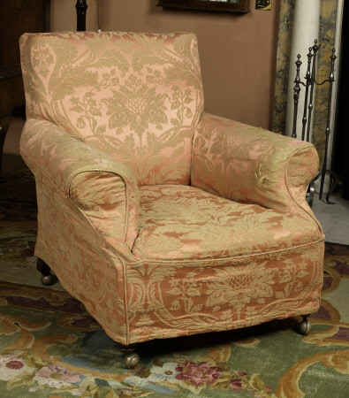 Upholstered armchair