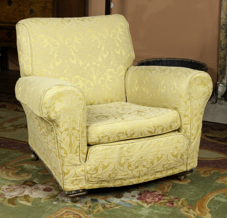 Upholstered armchair