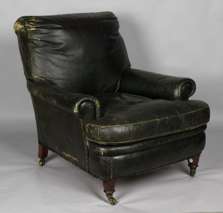 Upholstered armchair