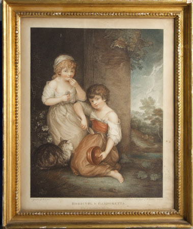 Hobbinol and Ganderetta (after Thomas Gainsborough)