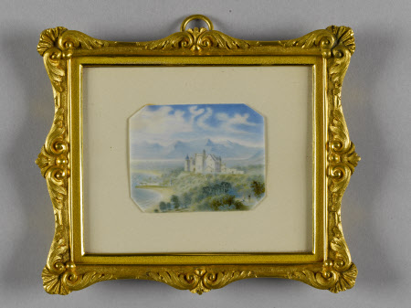 View of Dunrobin Castle.