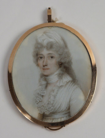 An Unknown Lady in a White Dress