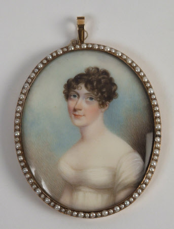 An Unknown Lady in a White Dress