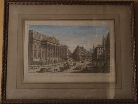 A View of the Mansion House by Thomas Bowles II