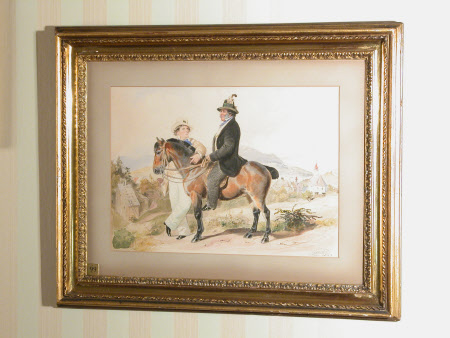 Thomas William Anson, 1st Earl of Lichfield, PC, MP (1795 – 1854) Mounted on a Pony