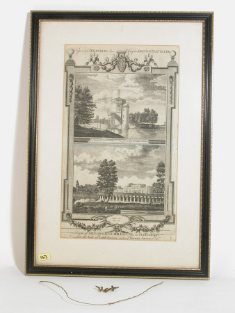 Views of Shugborough House, in Staffordshire