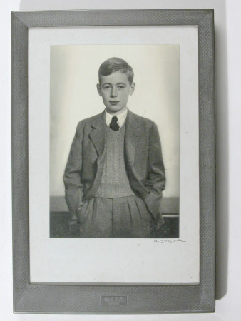 Portrait of John Mander as boy
