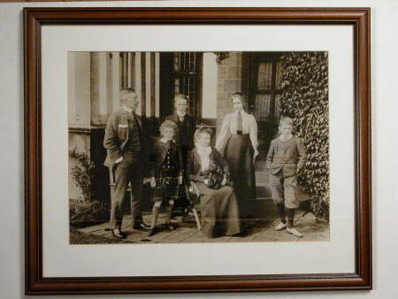 Theodore and Flora with children in family portrait