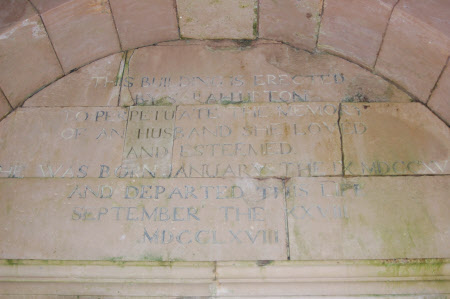 Memorial inscription