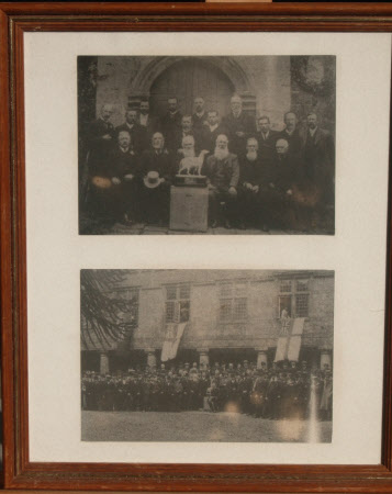 George Godolphin Osborne, 10th Duke of Leeds (1862-1927) visit on 28th May 1909, when he was ...