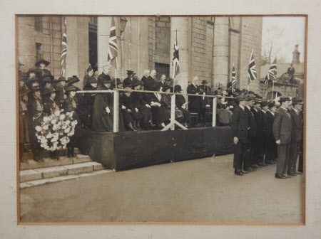 One of a group of four photographs showing Captain Charles Howard Ensor, OBE, DL, JP (1880 - 1963), ...