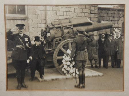 One of a group of four photographs showing Captain Charles Howard Ensor, OBE, DL, JP (1880 - 1963), ...