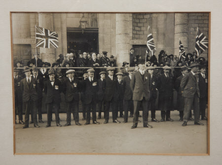 One of a group of four photographs showing Captain Charles Howard Ensor, OBE, DL, JP (1880 - 1963), ...
