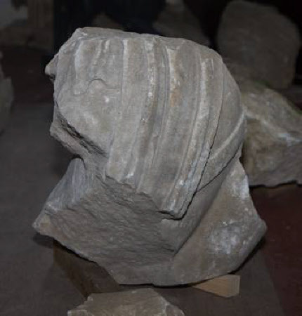 Statue fragment