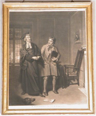 John Bannister (1760-1836) as Scout and William Parsons (1736-1795)as Sheeplace in the Village ...