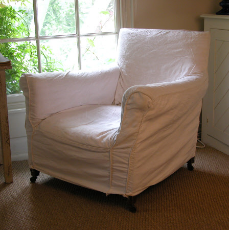 Upholstered armchair