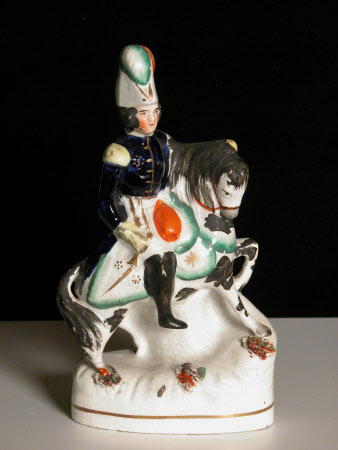 Prince Albert, Prince Consort (1819-1861) on Horesback