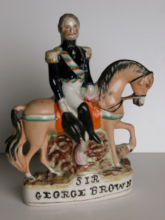 General Sir George Brown GCB, KH, (1790-1856) on Horseback