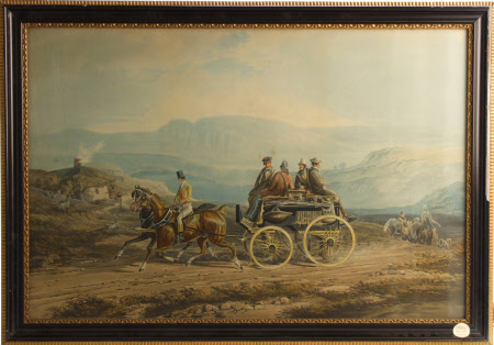 Four equestrian and coaching scenes, after Charles Cooper Henderson