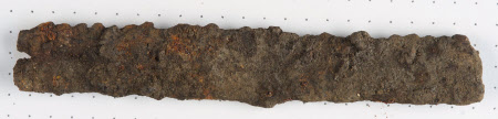Saw blade fragment