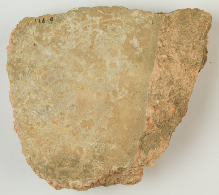 Wall plaster fragment