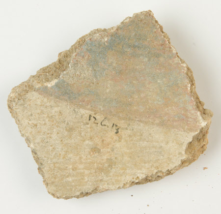 Wall plaster fragment